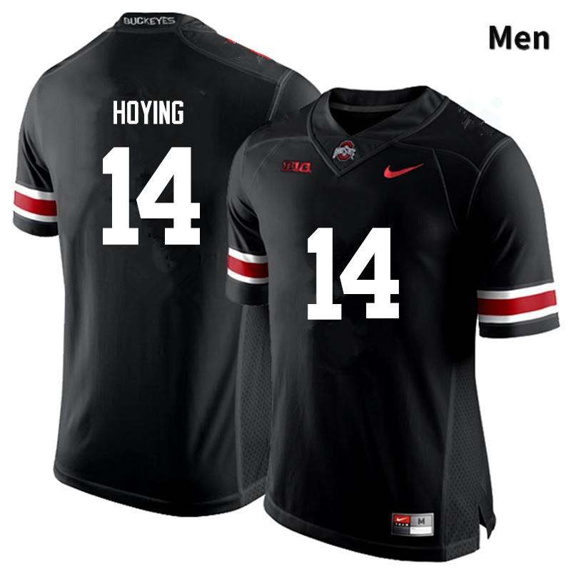 Men's Ohio State Buckeyes #14 Bobby Hoying Black Game College Stitched Football Jersey 23XW042EG